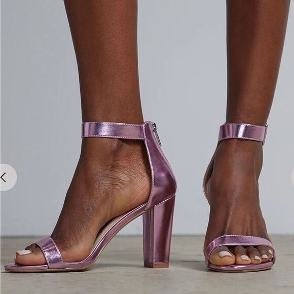 Single-Band Heel - Metallic - Picture 1 of 8